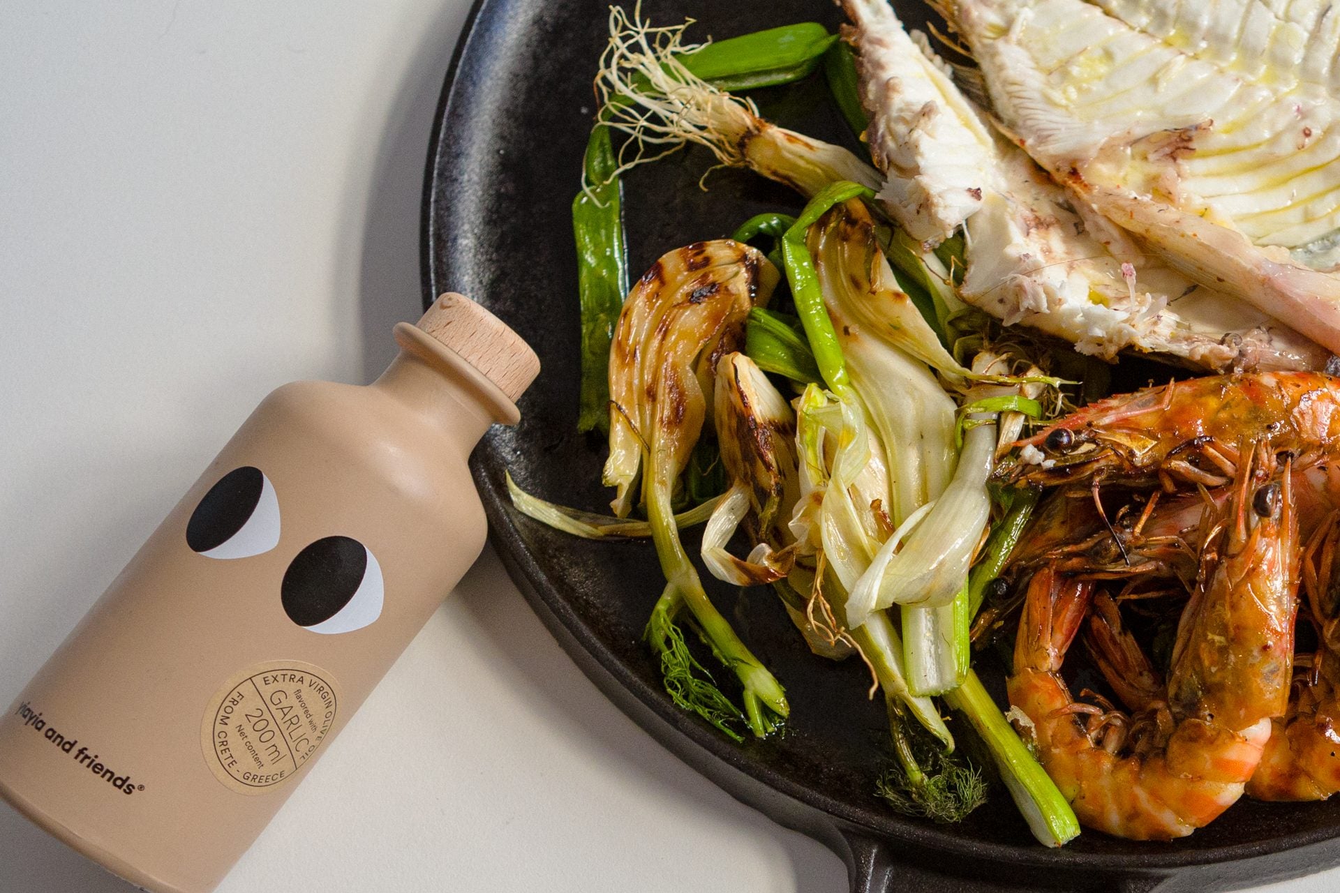 Extra virgin olive oil Garlic