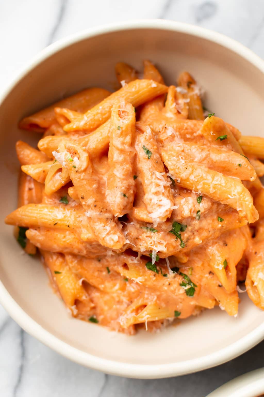 Creamy tomato sauce