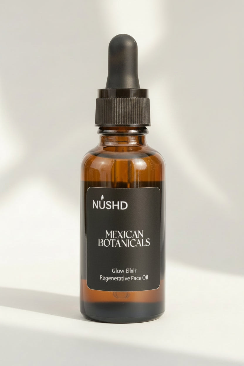 NUSHD Mexican Botanicals face oil. Glow elixir