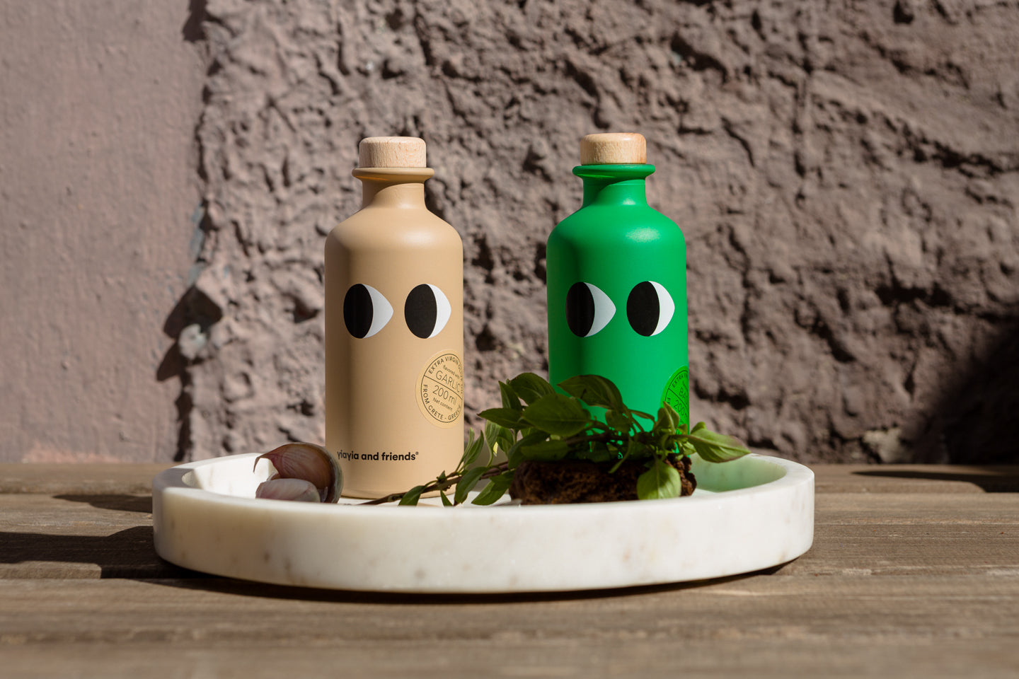 Extra virgin olive oil Basil
