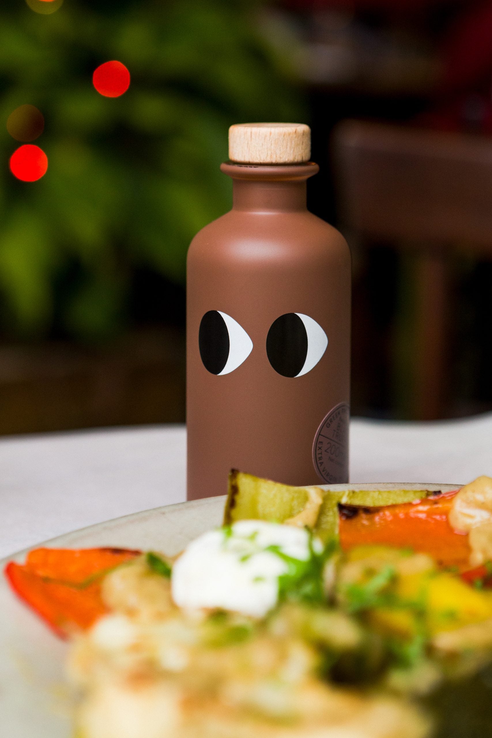 Extra virgin olive oil with truffle