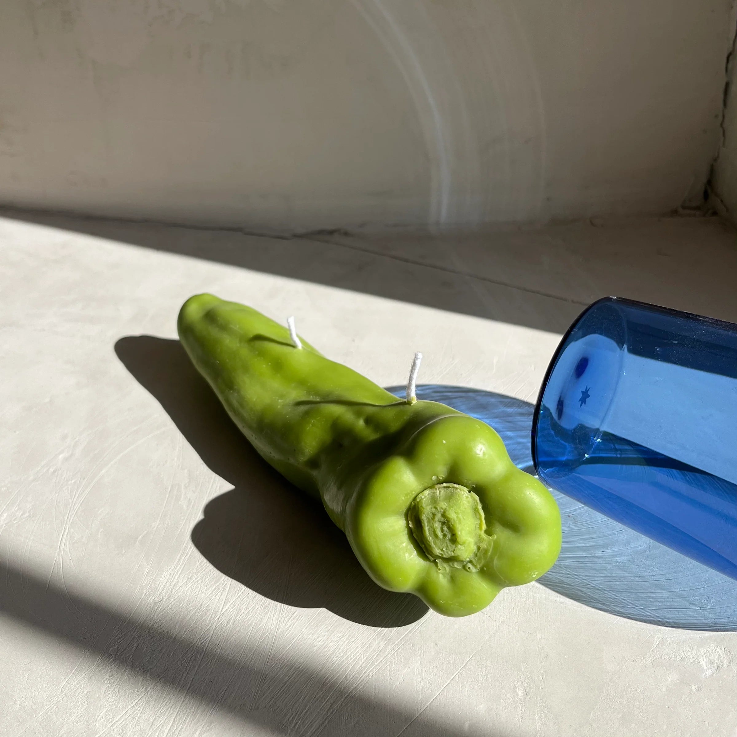 Chilli Pepper Candle- Green