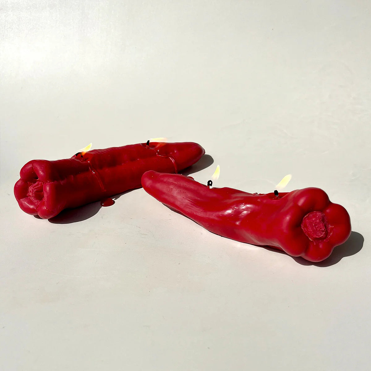 Chilli Pepper Candle - Red