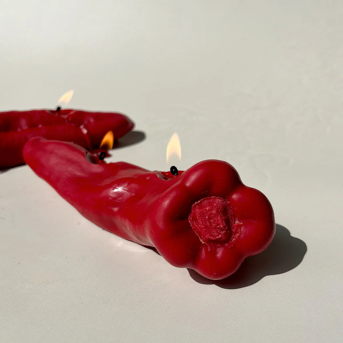 Chilli Pepper Candle - Red